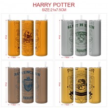 Harry Potter coffee water bottle cup with straw st...