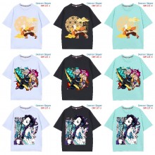 Demon Slayer anime cotton t-shirt t shirts(4 color...