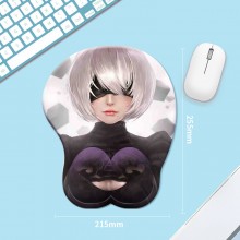 NieR:Automata anime 3D silicon mouse pad