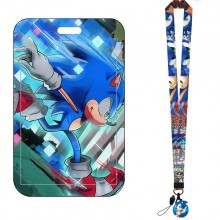 Sonic the Hedgehog ID cards holders cases lanyard ...