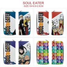 Soul Eater anime long zipper wallet purse