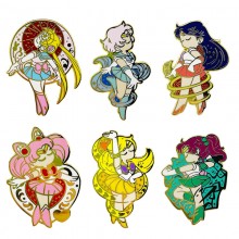 Sailor Moon anime alloy brooch pin