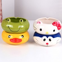 Hello Kitty frog duck anime ashtray