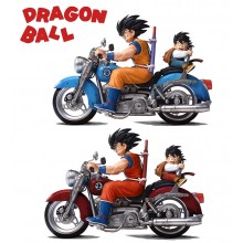Dragon Ball Son Goku Gohan motorcycle anime figure