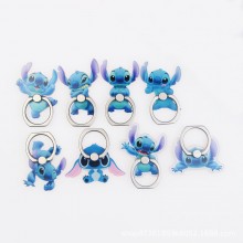 Stitch anime mobile phone ring iphone finger ring ...