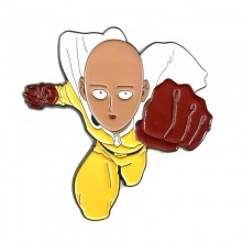 One Punch Man anime alloy brooch pin