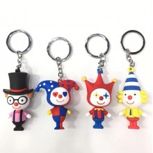 Joker anime figure doll key chain
