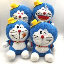 8inches Doraemon plush dolls set(4pcs a set)
