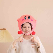 Kirby anime cosplay plush hat