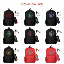 The Seven Deadly Sins anime backpack bag + pen bag