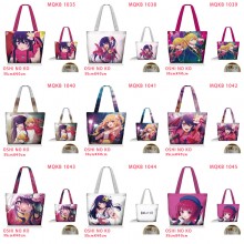 Oshi no Ko anime zipper shopping bag handbag