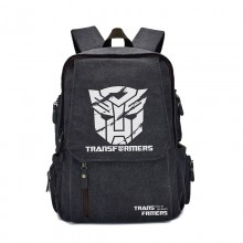 Transformers canvas backpack bag