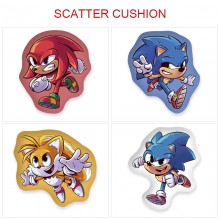 Sonic the Hedgehog custom shaped pillow cushion