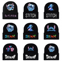 Stitch anime knit hat
