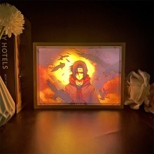 One Piece Naruto Conan acrylic 3 Color Lamp Lampe Nightlight