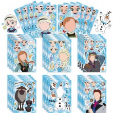 Frozen anime stickers set(16pcs a set)