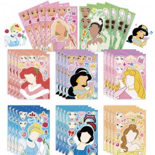 The Princess anime stickers set(16pcs a set)