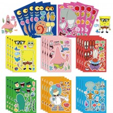 Spongebob anime stickers set(16pcs a set)