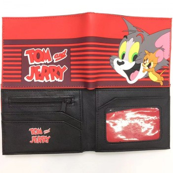 Tom and Jerry anime silicone wallet