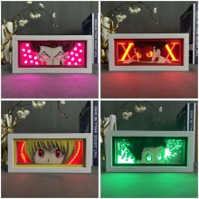 Hunter x Hunter anime 3D LED light box RGB remote ...