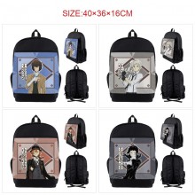 Bungo Stray Dogs anime nylon backpack bag