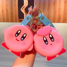 Kirby anime key chain wallet