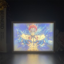 Demon Slayer anime 3D 3 Color Lamp Touch Lampe Nig...