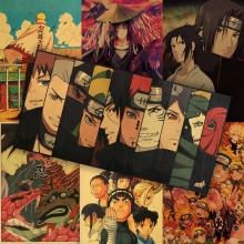 Naruto anime retro posters