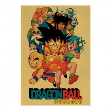 Dragon Ball anime retro posters