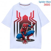 Spider-Man 230g direct injection short sleeve cott...