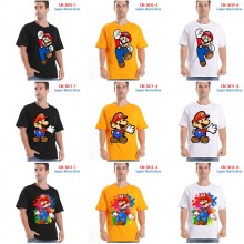 Super Mario anime short sleeve cotton t-shirt t sh...