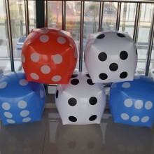Dice PVC Inflatable Doll Party Funny TOYS
