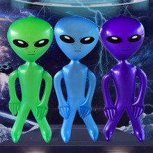 UFO ET PVC Alien Inflatable Doll Party Funny TOYS