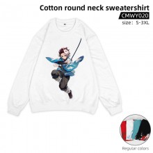 Demon Slayer anime cotton round neck sweatershirt ...