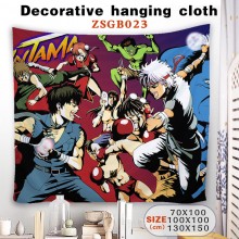 Gintama anime decorative hanging cloth tablecloth