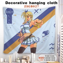 Fairy Tail anime decorative hanging cloth tableclo...