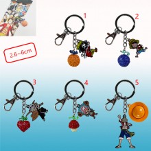 One Piece anime key chain