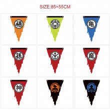 Dragon Ball anime triangle pennant flags 85CM