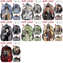 Bungo Stray Dogs anime nylon backpack bag shoulder...