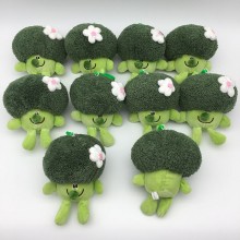 5.6inches Broccoli plush dolls set(10pcs a set)14C...