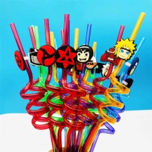 Naruto anime straws set(price for 10pcs)