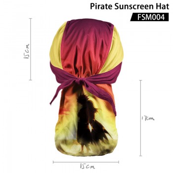 Fairy Tail anime Hip-hop Sports Pirate Sunscreen Hat