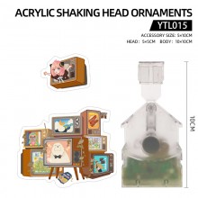 SPY x FAMILY anime acrylic Shaking head ornaments