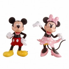 Mickey Mouse Minnie Mouse anime figures set(2pcs a set)