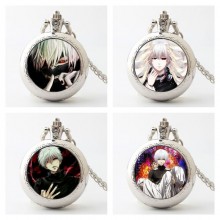 Tokyo ghoul anime small necklace pocket watch
