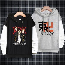 Tokyo Revengers anime fake two pieces thin cotton hoodies