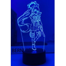 Blue Archive 3D 7 Color Lamp Touch Lampe Nightligh...