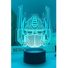 Transformers 3D 7 Color Lamp Touch Lampe Nightligh...
