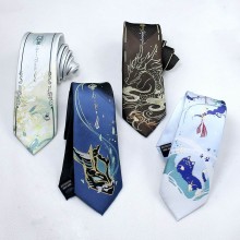 Genshin Impact game cosplay necktie