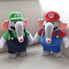 11inches Super Mario cos elephant anime plush doll 27CM